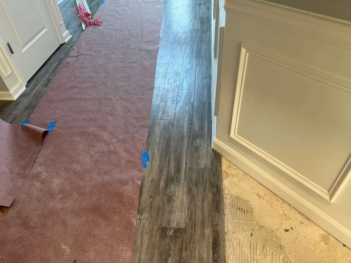 Completed marble shower restoration in Starkville